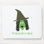Cartoon Wicked Witch Mouse Pad