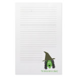 Cartoon wicked witch stationary: lined custom stationery