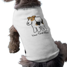 Cartoon Wire Fox Terrier Pet Clothes