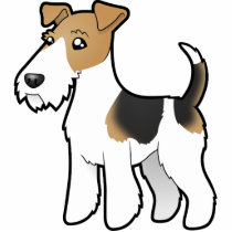 Cartoon Wire Fox Terrier
