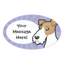 Cartoon Wire Fox Terrier