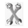 Cartoon Wrenches Post Cards