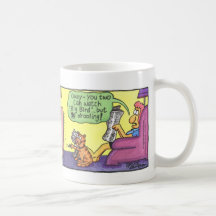 CARTOONS- Okay, you two can watch Big Bird -10-... Mug