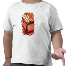 Cartouche-shaped box shirt