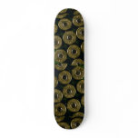 Cartridges, .44 magnums in carrier, detail of cap skateboards