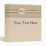 Cartwheel Bears Dots Binder