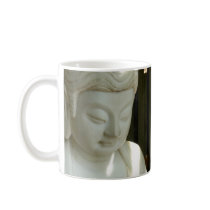 Carved Marble Buddha Coffee Mug
