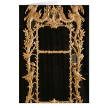 Carved mirror, c.1760 cards