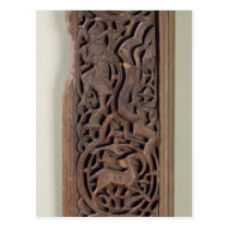 Carved panel decorated with a lute player postcards