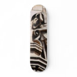 Carvings Near The Grand Central Market In La Skate Deck