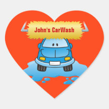 Carwash Stickers
