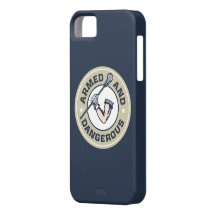 Cas armé et dangereux de lacrosse coques iPhone 5