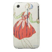 Cas asiatique de l'iPhone 3 de Coque-Compagnon d'a Étuis iPhone 3