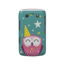 Cas audacieux du hibou | Blackberry de partie de C Coques Blackberry
