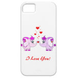 Cas chanceux de l'iPhone 5 de Saint-Valentin d'aur Coques iPhone 5 Case-Mate