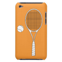 Cas de contact d'iPod de raquette de tennis à pein Coque iPod Case-Mate