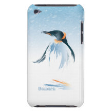 Cas de Coque-Compagnon d'iPod de pingouin de glace Coque iPod Touch Case-Mate