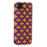 Cas de l'iPhone 4/4S Casemate de Fleur de Lis