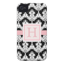 Cas de l'iPhone 4/4S de damassé coques case-mate