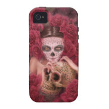 Cas de l'iPhone 4/4S de Dia de los Muertos Coques Vibe iPhone 4