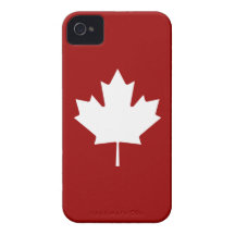 Cas de l'iPhone 4 de pictogramme de feuille d'érab Coque iPhone 4 Case-Mate