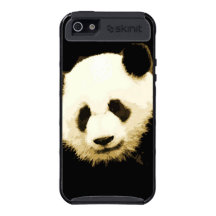 Cas de l'iPhone 5 de cargaison de Skinit de panda
