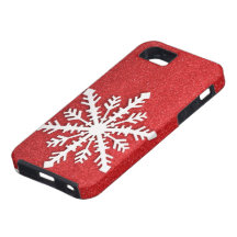 Cas de l'iphone 5 de flocon de neige de vacances étui iPhone 5