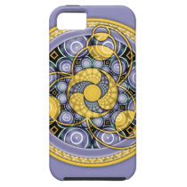 Cas de l'iPhone 5 du mandala 5 de cercle de cultur coques case-mate