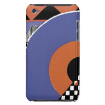Cas de téléphone de beaux-arts d'art déco coque iPod Case-Mate 