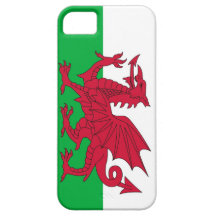 Cas d'IPhone 5 avec le drapeau du Pays de Galles Coques iPhone 5 Case-Mate