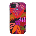 Cas romantique moderne de l'iPhone 4 avec le monog Coque Vibe iPhone 4