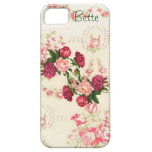 Cas rose de l'iPhone 5 de roses Coque iPhone 5 Case-Mate