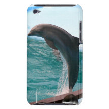Cas sautant d'iTouch de dauphin Coque Case-Mate iPod Touch