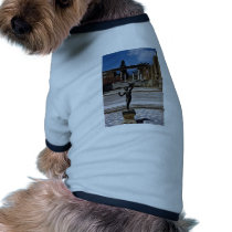 Casa de Fauna, Pompeii, Italy flowers Doggie Tee Shirt