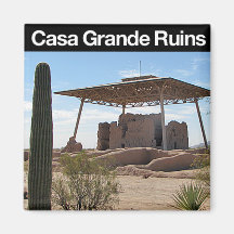 Casa Grande Ruins National Monument Refrigerator Magnets