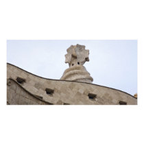 casa mila barcelona photo card