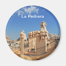 Casa Mila La Pedrera Magnets