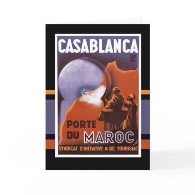 Casablanca Card by VintageVintage