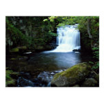 Cascade chez Watersmeet, Devon du nord, Angleterre Carte Postale