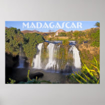Cascade d'Ampefy, Madagascar Posters