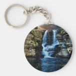 Cascade de nuit étoilée porte-clef