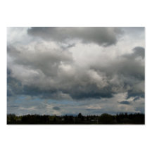 Cascade Foothills And Clouds Business Card