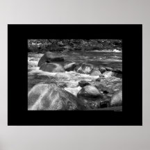 Cascade - River Rocks Posters