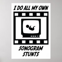 Cascades de sonogramme posters
