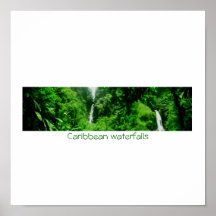 Cascades des Caraïbes Posters