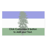 Cascadia, Colombia Political Business Card Template