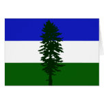 Cascadia, Colombia Political Greeting Card