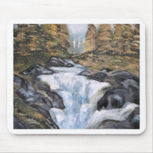 Cascata - óleo  (vendido) mouse pad