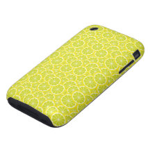Case Cover - Lime iPhone 3 Tough Case