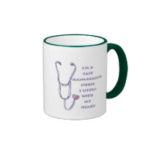 Case Manager Nurse Heart Coffee Mug